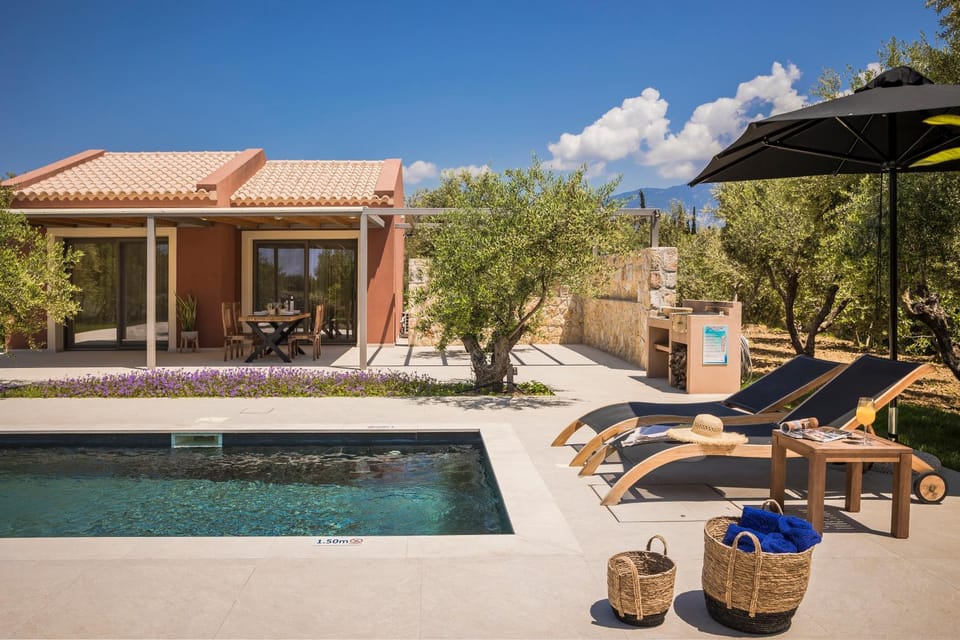 Property building, Patio, Swimming pool