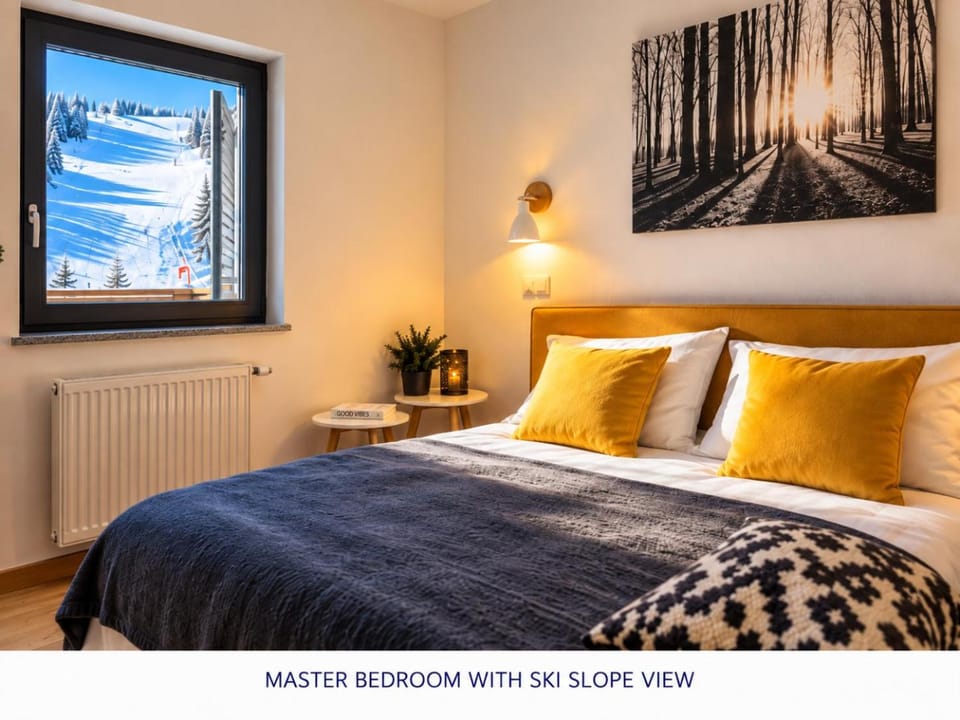 Golte SkiCenter App - SKI IN & SKI OUT & Mountain View Apartment in Slovenia