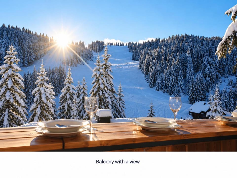 Golte SkiCenter App - SKI IN & SKI OUT & Mountain View Apartment in Slovenia
