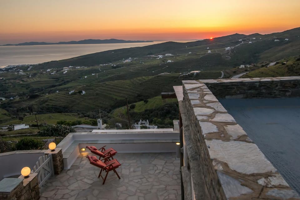 Mountain view, Sea view, Sunset