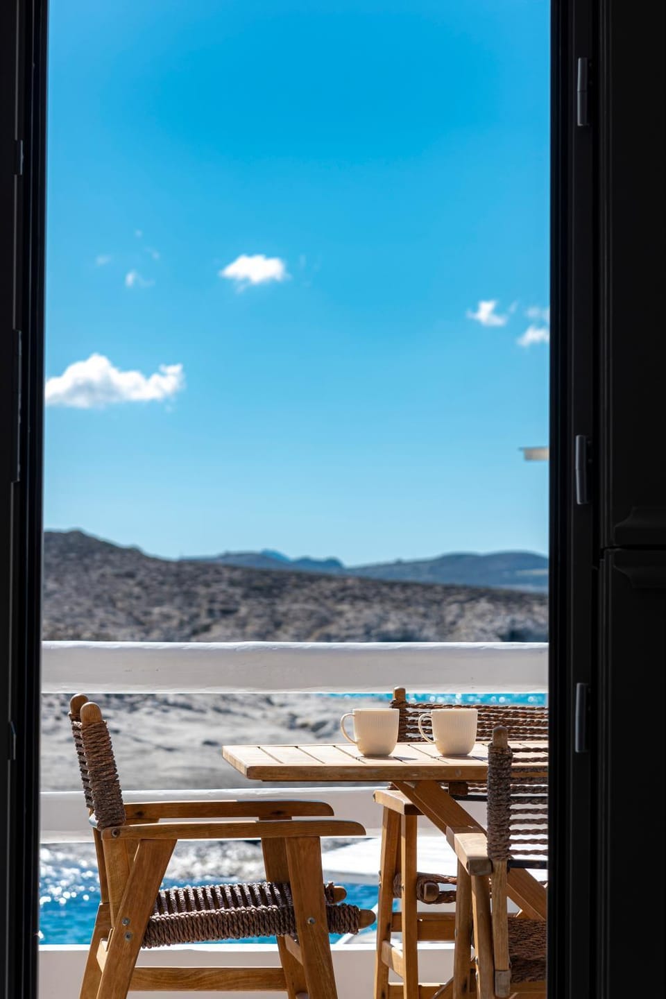 Day, View (from property/room), Balcony/Terrace, Dining area, Sea view
