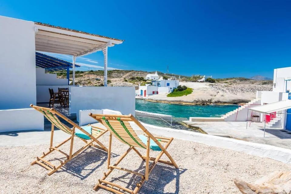Beach, Sea view, sunbed