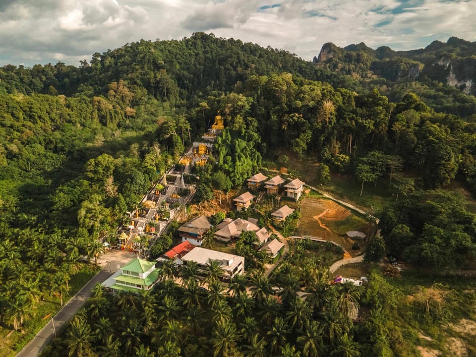 Property building, Natural landscape, Bird's eye view, Mountain view