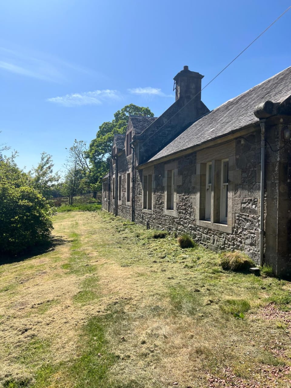 Property building, Garden view