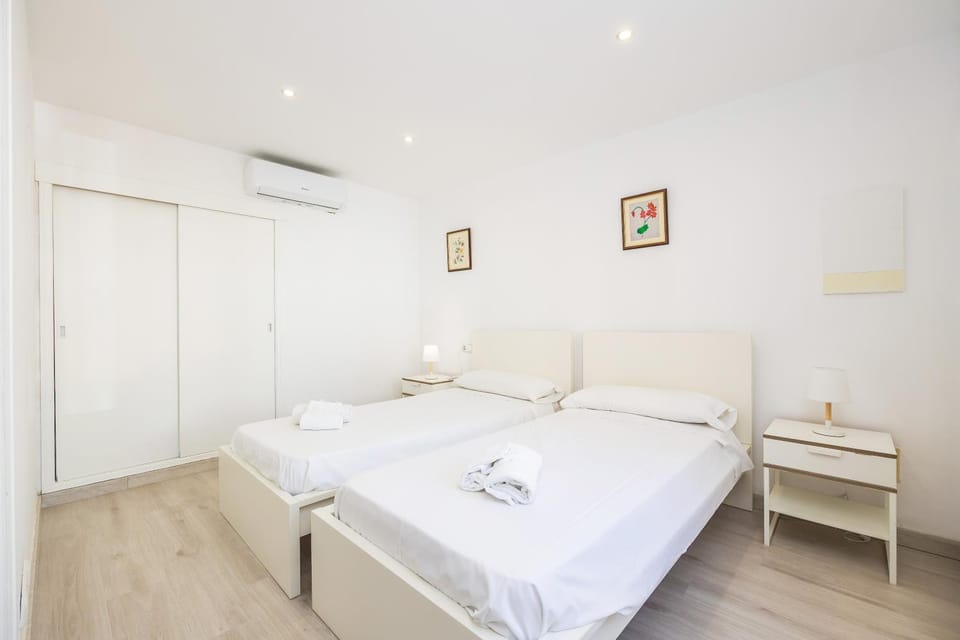 Property building, Living room, Bedroom