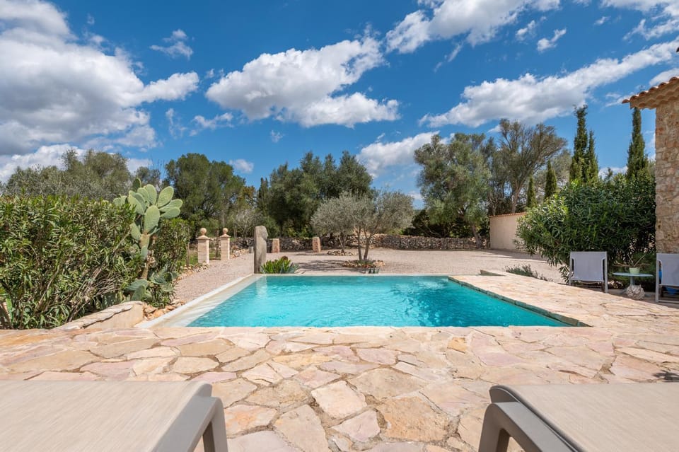 Property building, Living room, Swimming pool