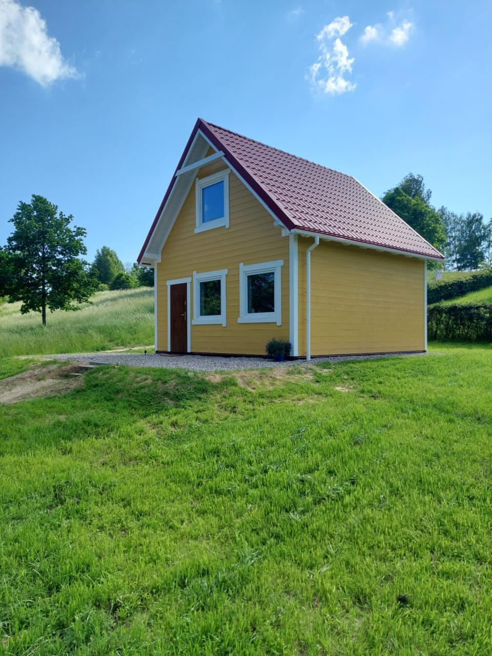 HEXAGON HONEY HOUSE+ prywatna plaża+jezioro+ stawy+ gospodarstwo+ pasieka House in Lithuania