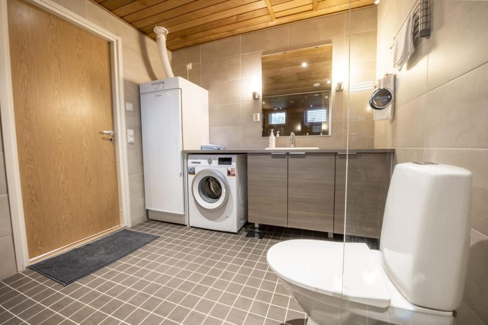 Toilet, Bathroom, washing machine, dryer