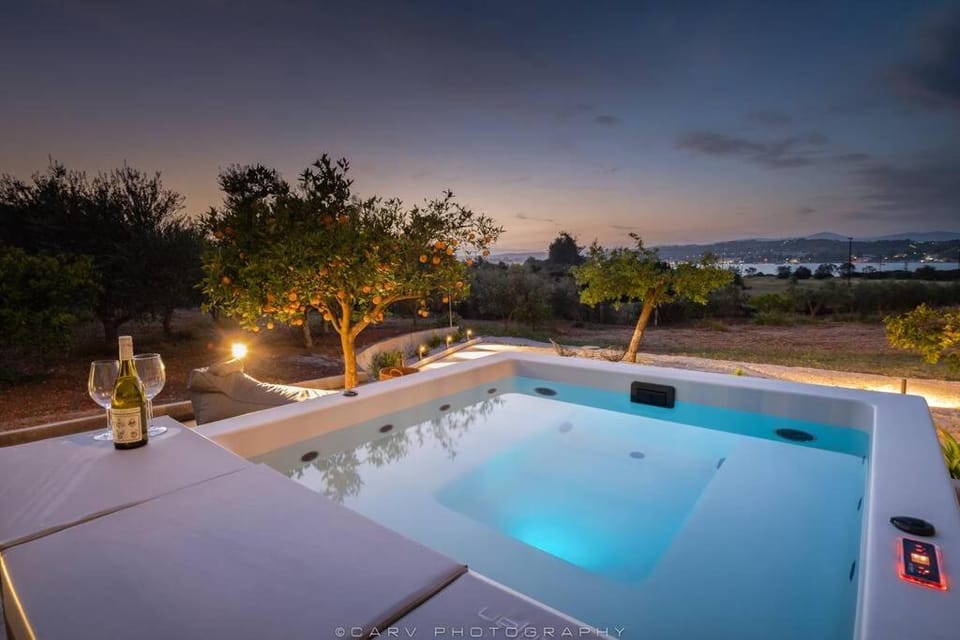 Orange Tree House in Argolis, Greece