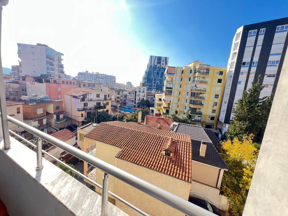 Property building, Day, View (from property/room), Balcony/Terrace, City view