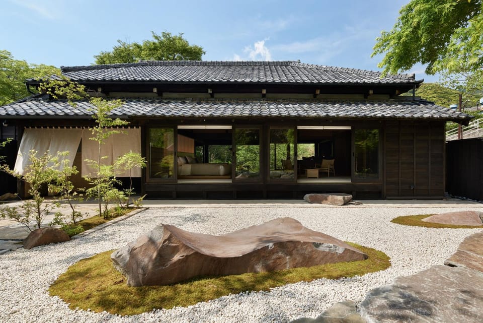 Property building, Garden view