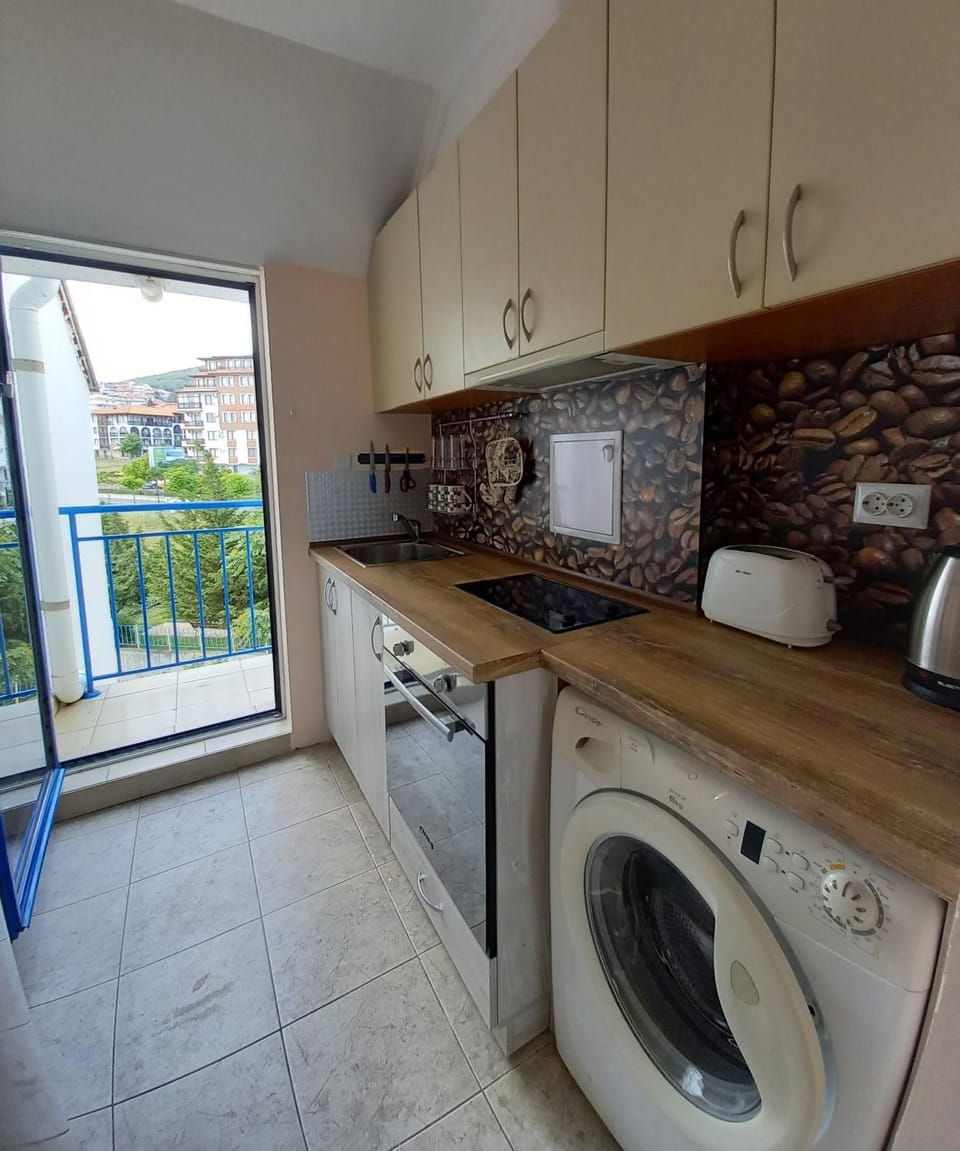 Balcony/Terrace, Kitchen or kitchenette, pet friendly, stove, toaster, washing machine