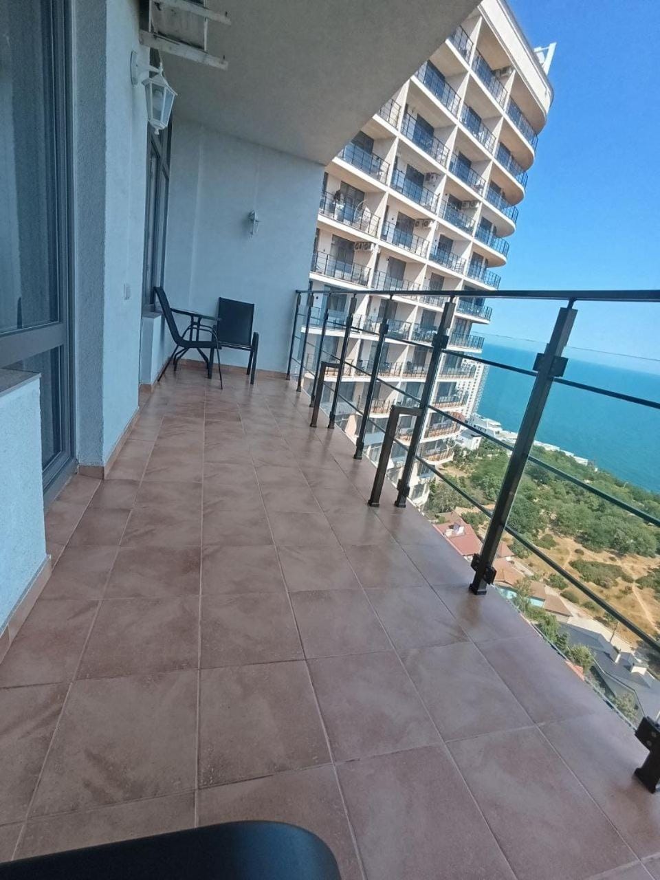 Терраса с панорамой моря в Аркадии Apartment in Odessa