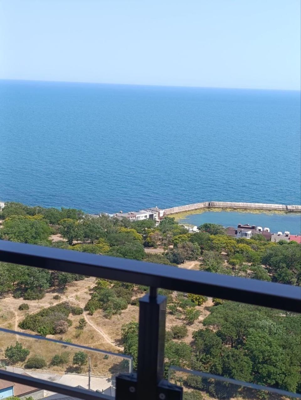 Терраса с панорамой моря в Аркадии Apartment in Odessa