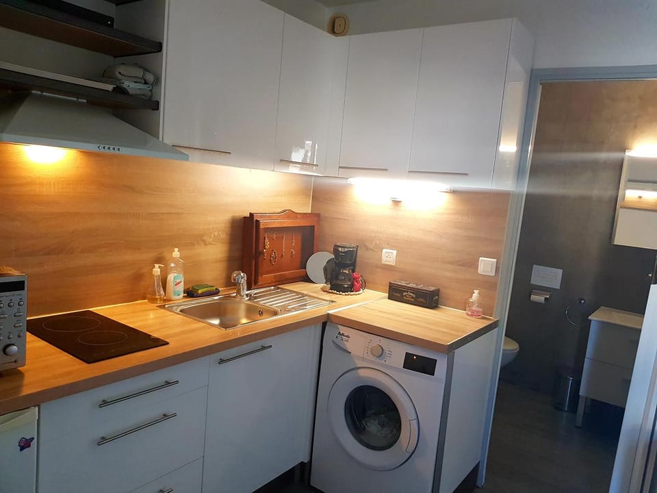 Coffee/tea facilities, Kitchen or kitchenette, minibar, stove, toaster