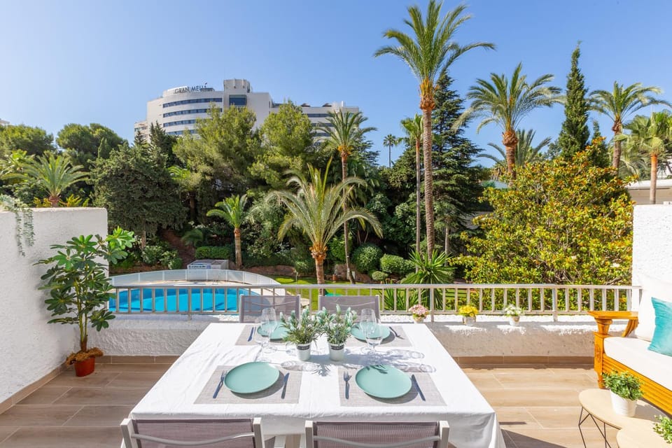 Garden, Balcony/Terrace, Pool view, Swimming pool