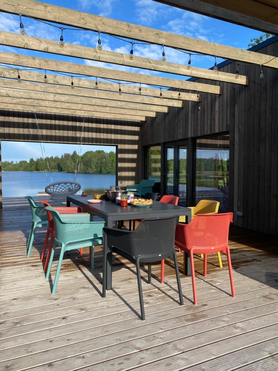 Patio, View (from property/room), Lake view, Breakfast, Lunch, Dinner