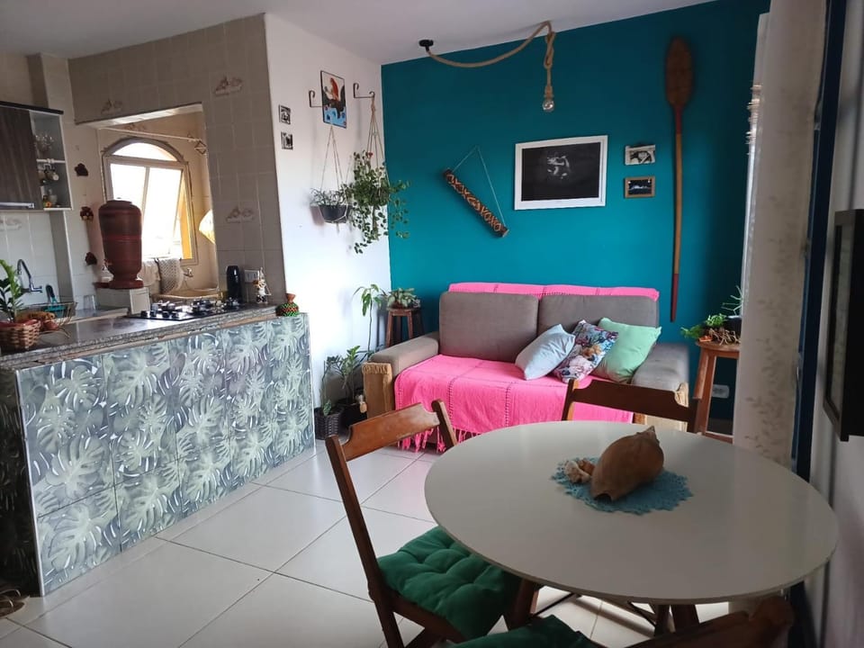 Apartamento com piscina na Martim de Sá Apartment in Caraguatatuba