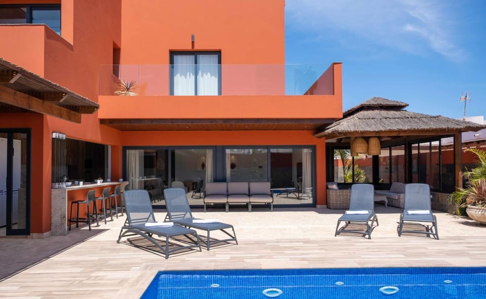 Villa privada de lujo con piscina, Villa Wabi Sabi Villa in Corralejo