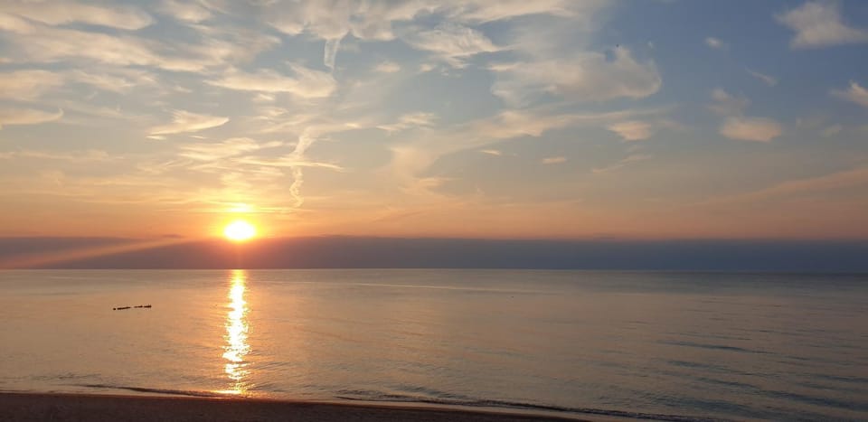Natural landscape, Beach, Hiking, Sunset