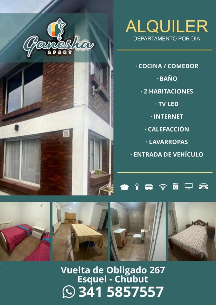 Ganesha Apartment in Esquel