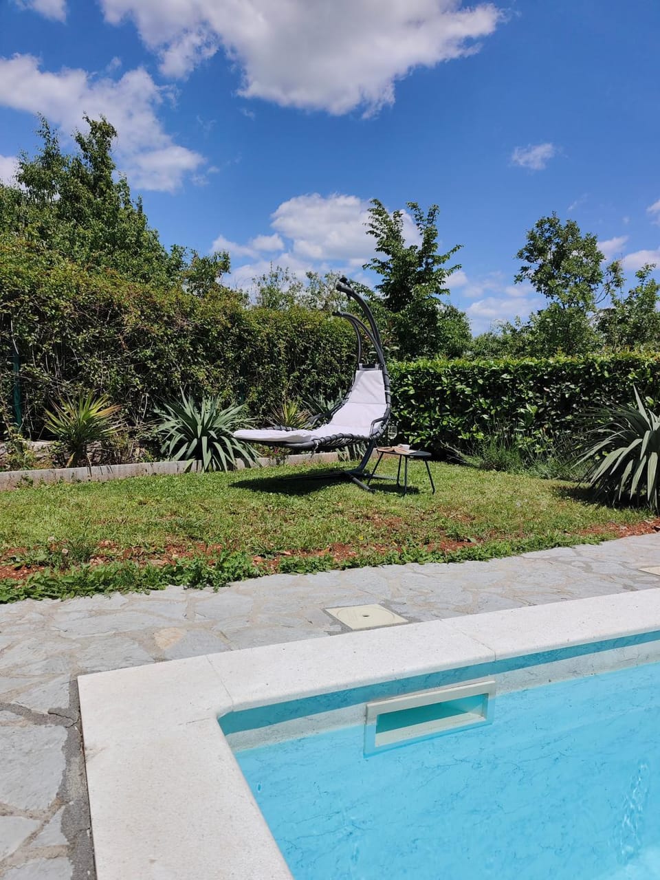 Garden, Garden view, Pool view, Swimming pool, sunbed