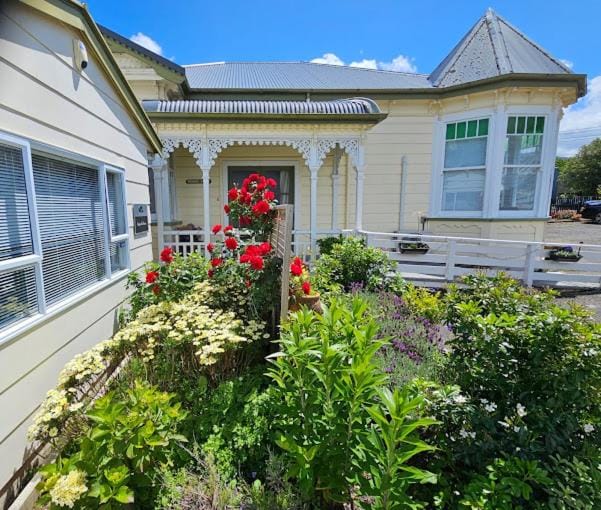 Property building, Garden view