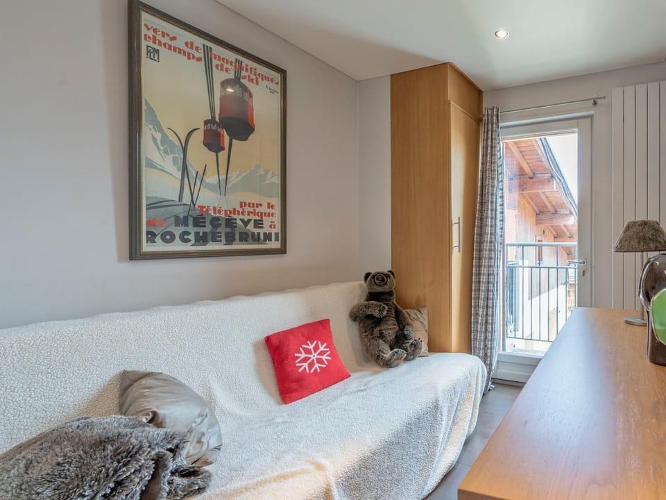 Charmant 3 pièces en plein centre de Megève avec terrasse, 2 chambres et toutes commodités - FR-1-453-268 Apartment in Megève