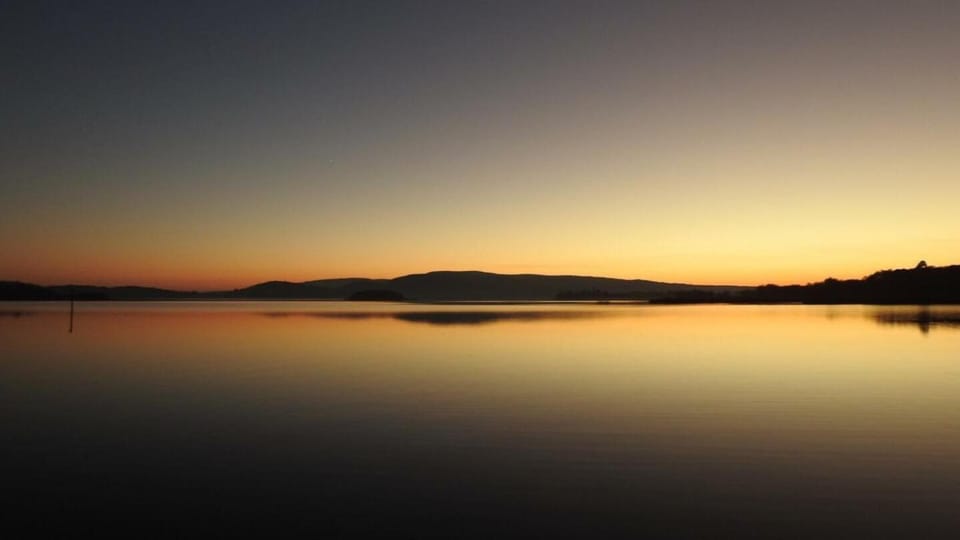Lake view, Sunset