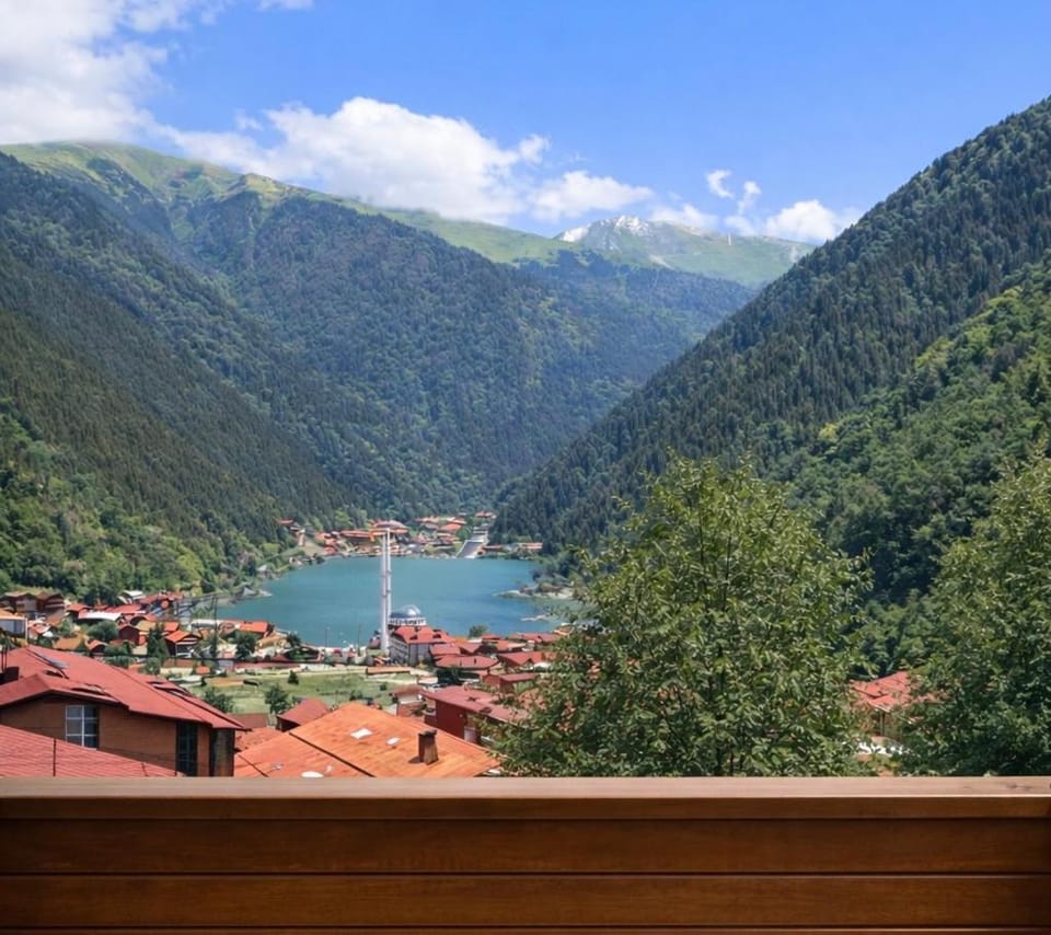 Nearby landmark, Natural landscape, Lake view, Mountain view