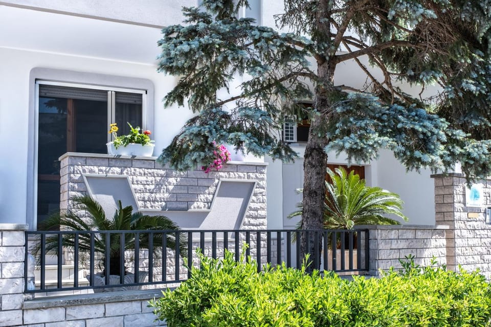 Property building, Garden view