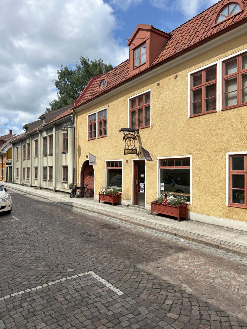 lägenhet på innergården Apartment in Västra Götaland County