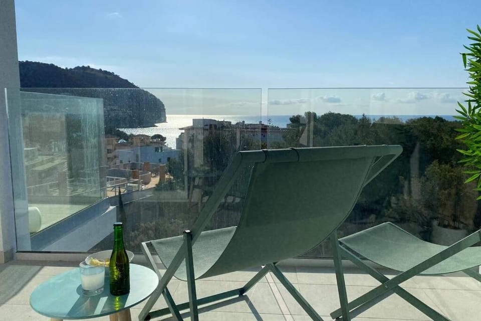 Sea view apartment 6D with pool in Cañamel beach Apartment in Llevant