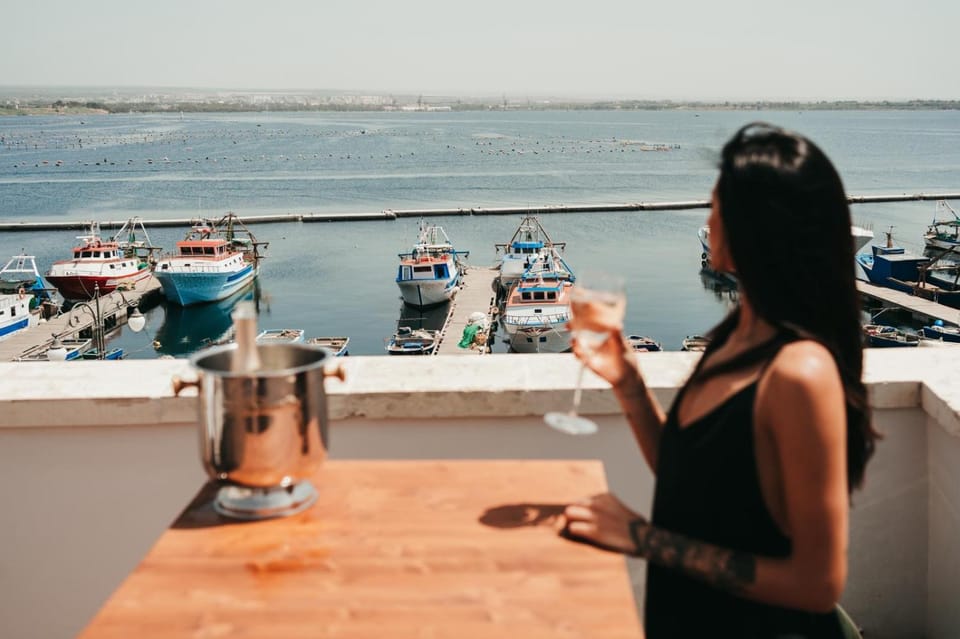 People, Natural landscape, View (from property/room), Balcony/Terrace, Sea view