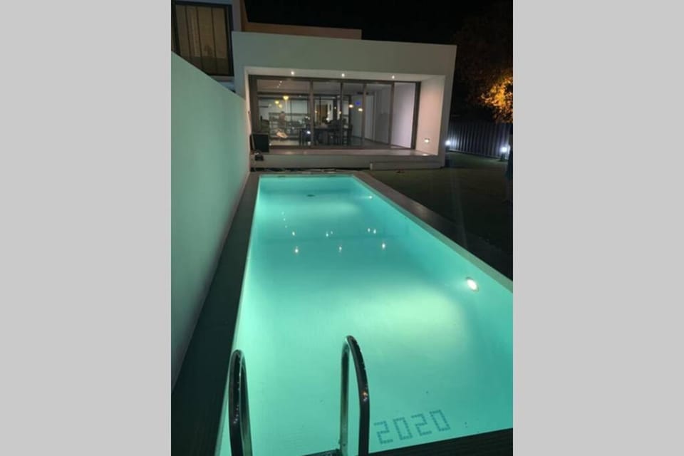 Night, Swimming pool