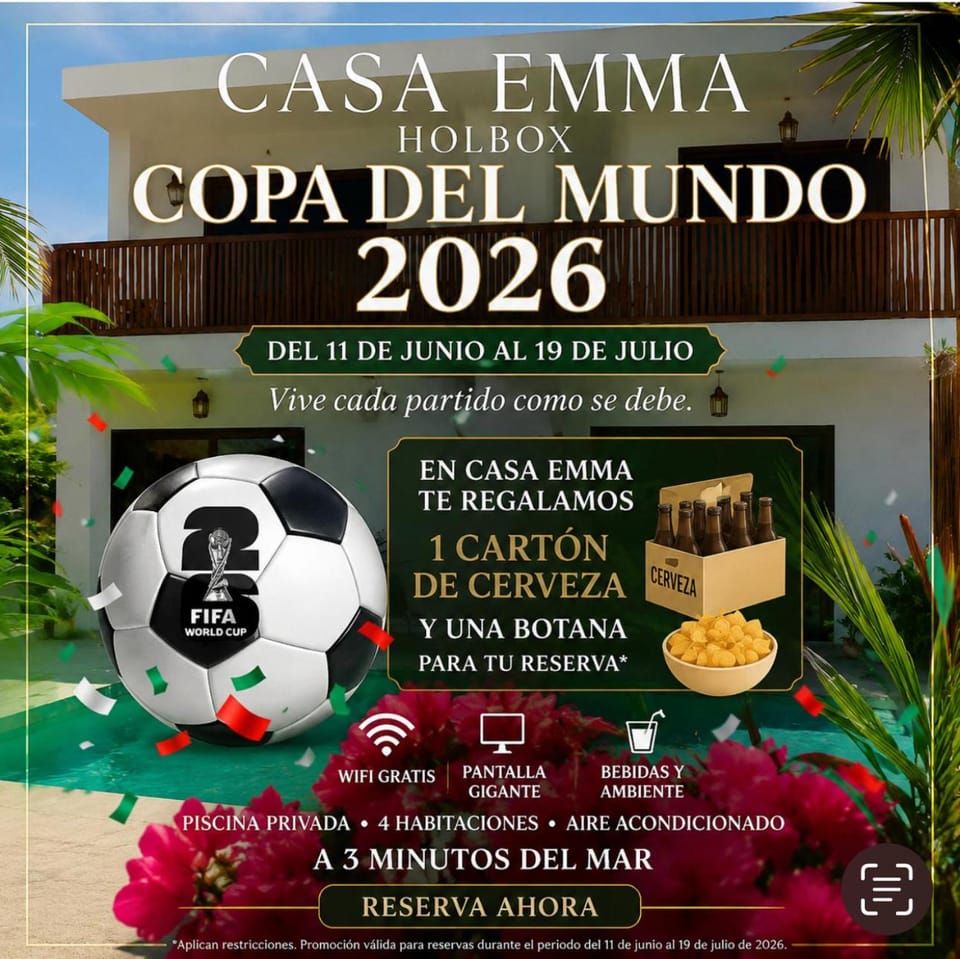 Casa Emma fantástica con acceso a beach club ! House in Holbox