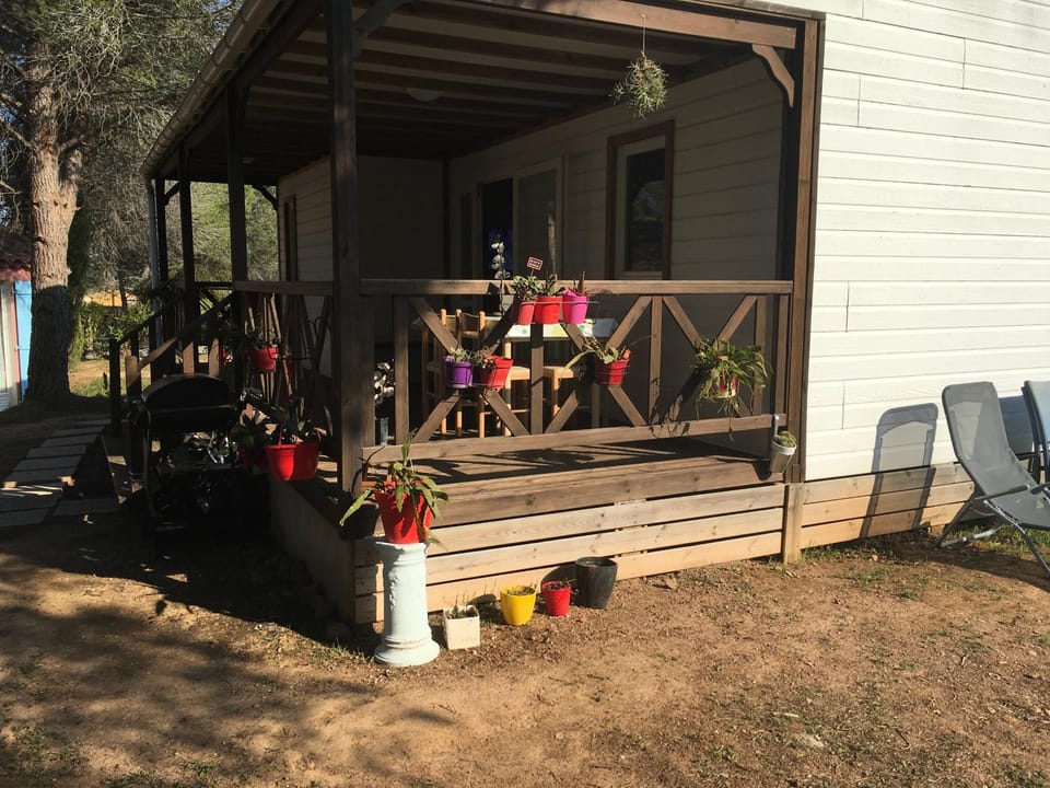 Property building, Patio