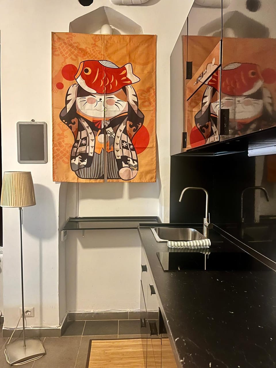 Kitchen or kitchenette, Decorative detail