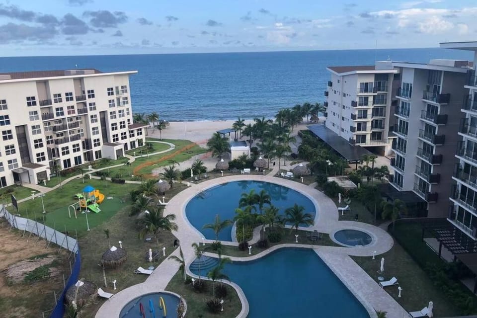 Pool view, Sea view, Swimming pool