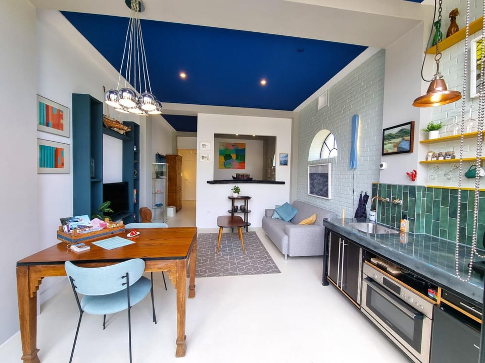 Studio Blank - a night in the gallery Apartment in Hippolytushoef