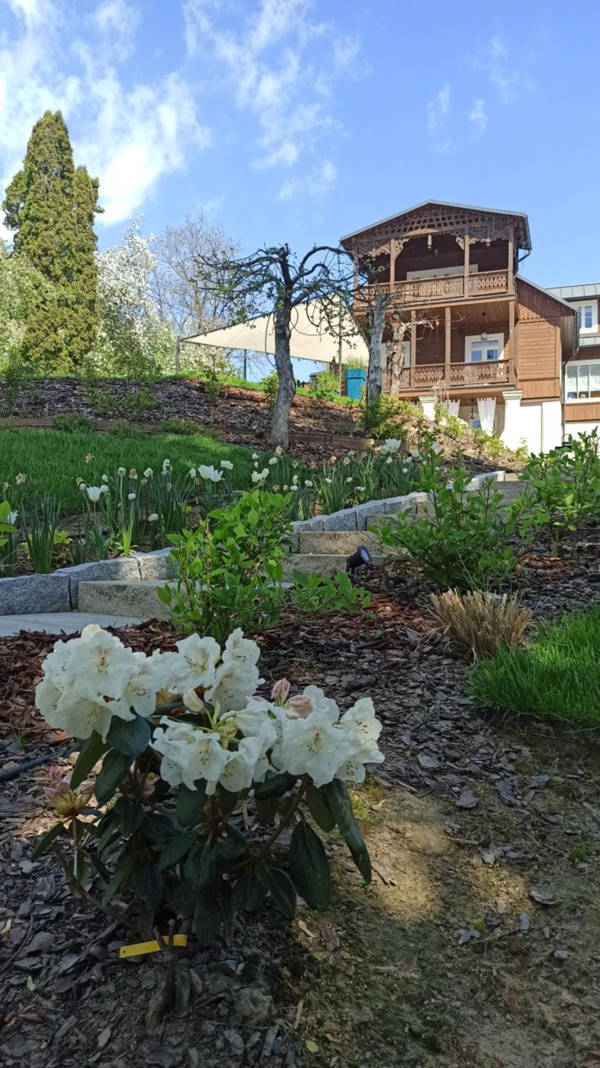Property building, Garden