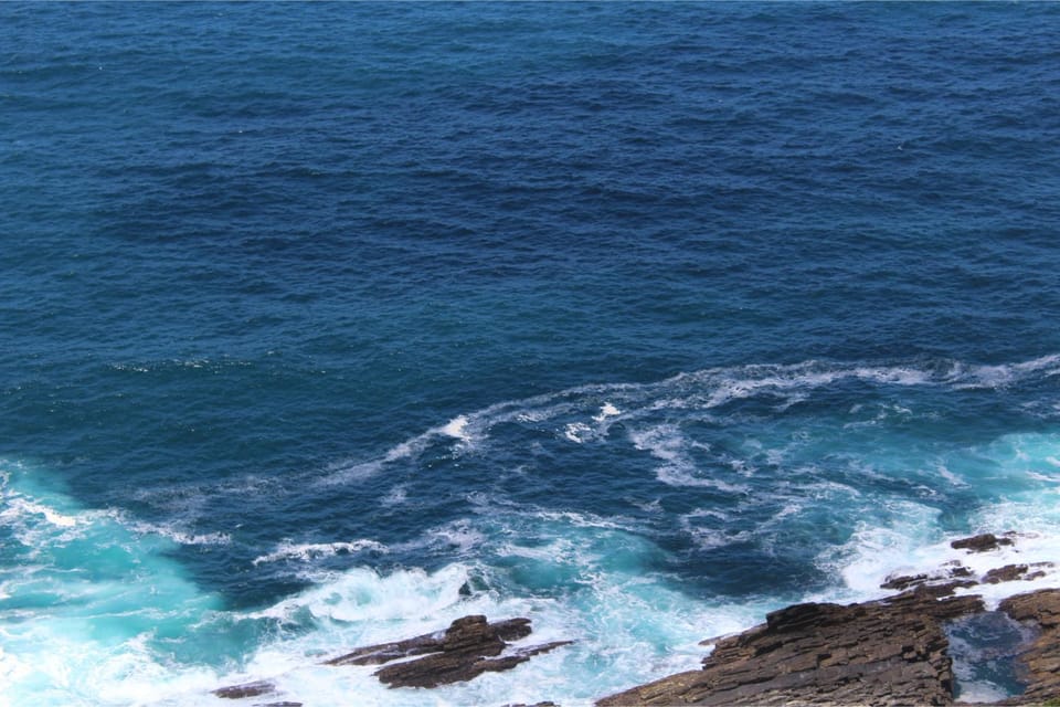 Hiking, Sea view