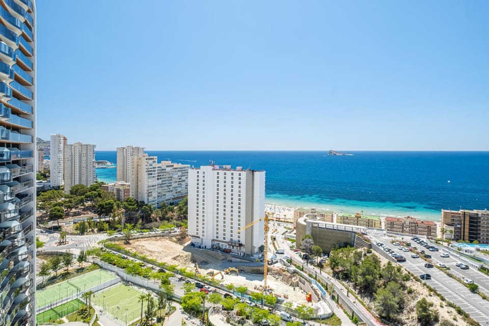 Property building, Nearby landmark, Day, Natural landscape, Beach, City view, Sea view, Location