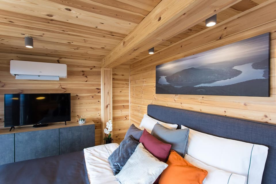 Bed, TV and multimedia, Bedroom, air conditioner