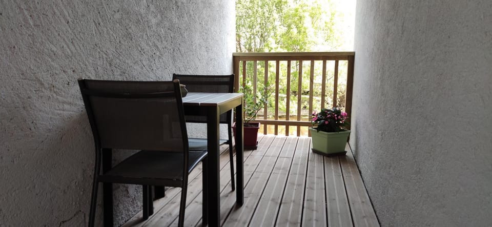 Patio, River view