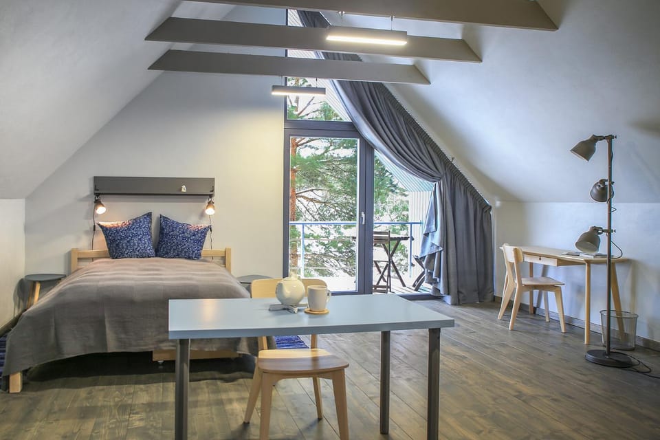 Bed, View (from property/room), Bedroom, Sea view