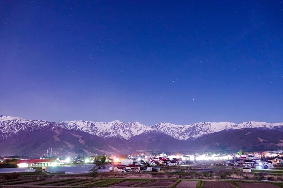 Night, Natural landscape, Mountain view