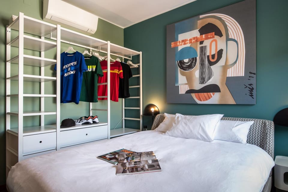 Bed, Bedroom, wardrobe