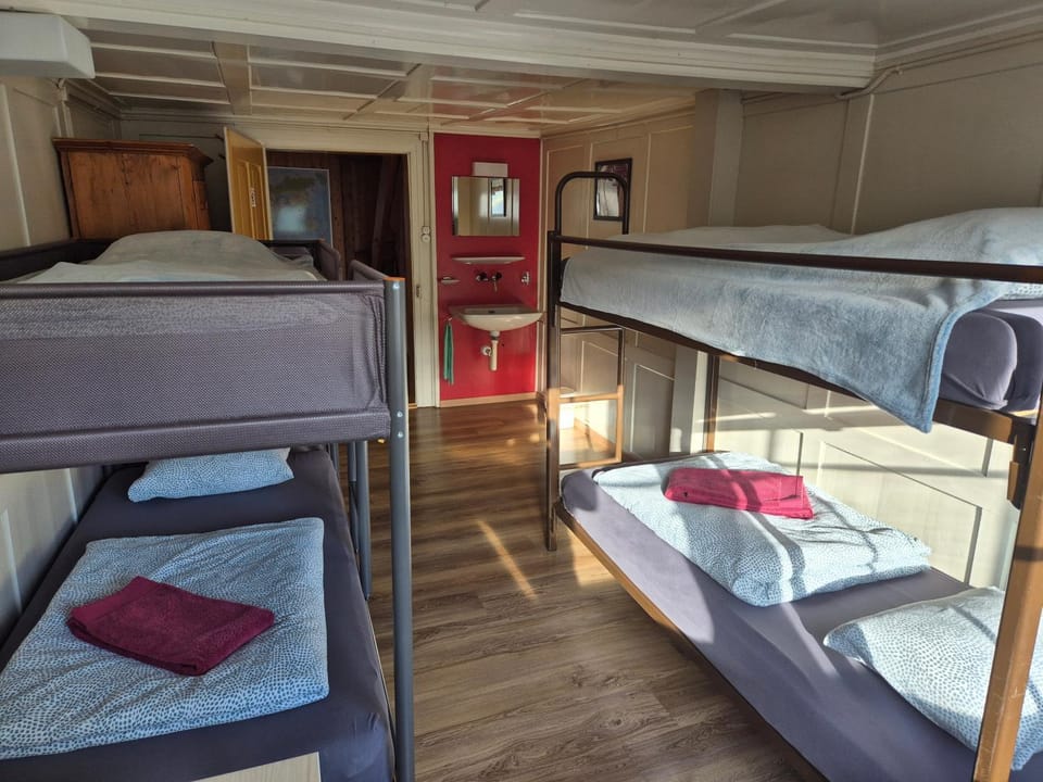 Photo of the whole room, bunk bed
