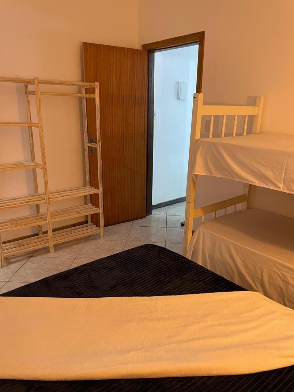 Bed, Photo of the whole room, Bedroom, bunk bed, wardrobe